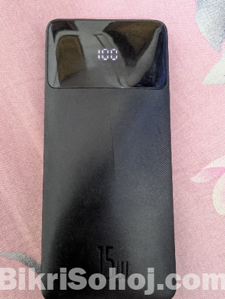 Basues Power Bank 10000mgh with 3 combo free iphone users